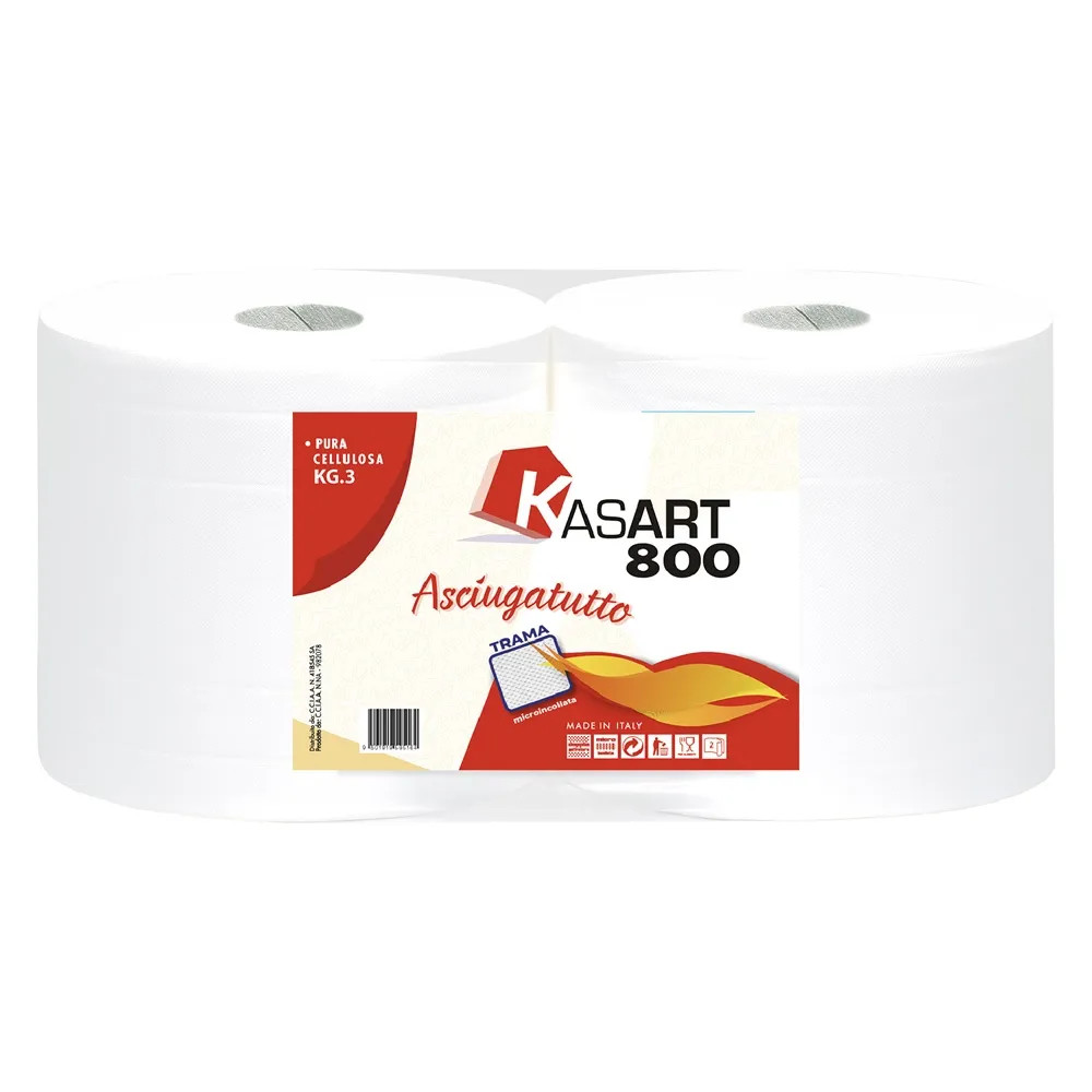 BOBINA CARTA 'ASCIUGATUTTO 800' - KASART - Vista Principale