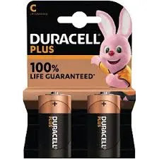 BATTERIE DURACELL ALKALINE PLUS MN1400 1/2 TORCIA - Senza Marca - Vista Principale