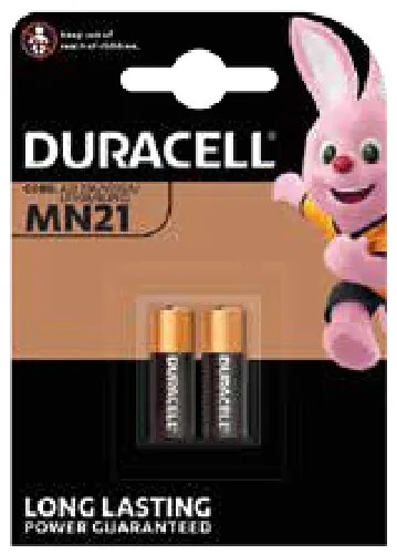 BATTERIE DURACELL ALKALINE PLUS MN21 TELECOMANDO 12V - Senza Marca - Vista Principale