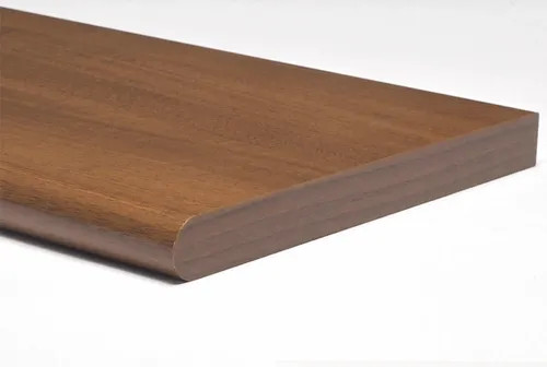 MENSOLA MELAMINICA STONDATO NOCE - UNOLEGNO