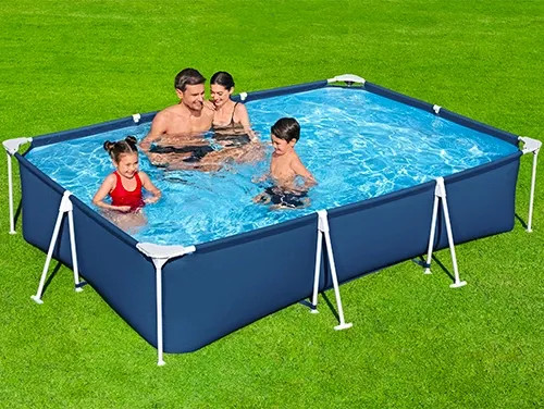 PISCINA RIGIDA RETTANGOL ALSERIO-PRO FRAME - Senza Marca - Vista Principale