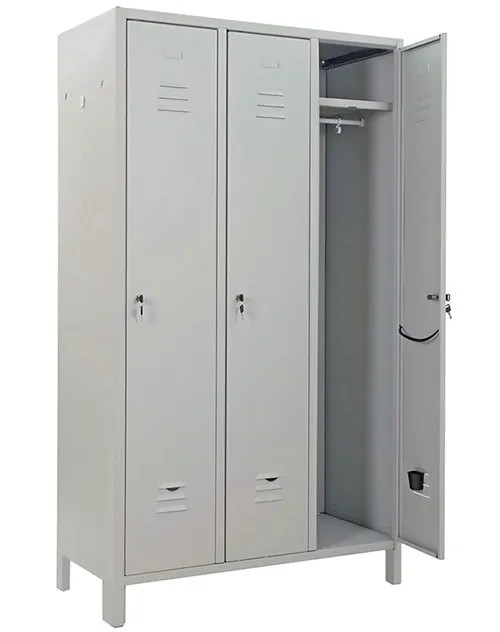 ARMADIO METALLO SPOGLIATOIO 3 POSTI - PROMETAL - Vista Principale