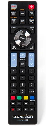 TELECOMANDO UNIVERSALE PER TV LG - SUPERIOR - Vista Principale