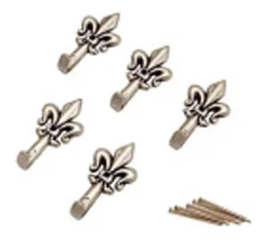 GANCI PER QUADRI GIGLIO PICCOLO ARGENTO MAURER BL.5PZ - MAURER - Vista Principale