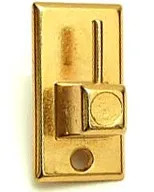 GANCI BRIS BRIS RETT.ACCIAIO ORO MAURER BL.2PZ - MAURER - Vista Principale