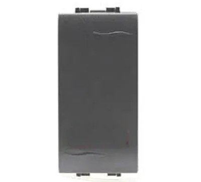 PULSANTE UNIPOLARE LIVING PLUS GRIGIO MAURER - MAURER - Vista Principale