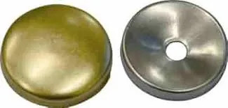 BORCHIA COPRIVITE OTTONE LUCIDO 14MM - Senza Marca - Vista Principale