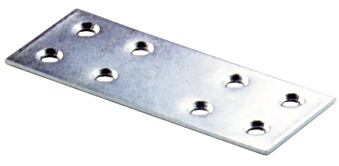 PIASTRINA GIUNZIONE DIRITTA ZINCATA - Senza Marca - Vista Principale