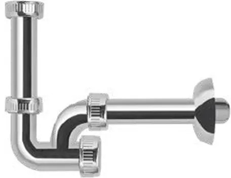 SIFONE A U ISPEZIONABILE X LAVABO/BIDET - Senza Marca - Vista Principale