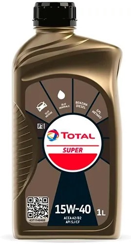 OLIO PER MOTORE AUTO TOTAL 15W40 SUPER 1LT - Senza Marca - Vista Principale