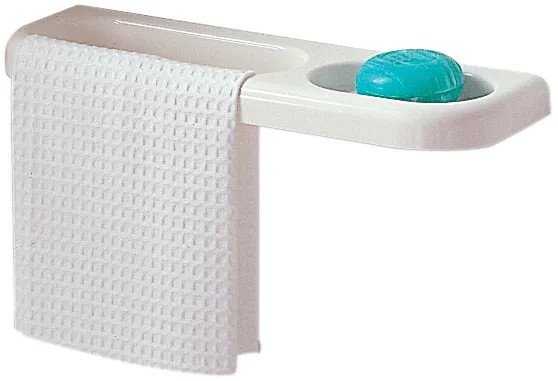 PORTASCIUGAMANI/SAPONE DUROLITE BIANCO - Senza Marca - Vista Principale