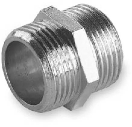 RACCORDO ACCIAIO ZINC.NIPPLO FIG.280 - Senza Marca - Vista Principale