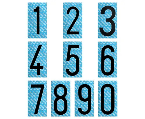 NUMERO ADESIVO 2 MM 50 NERO - Senza Marca - Vista Principale