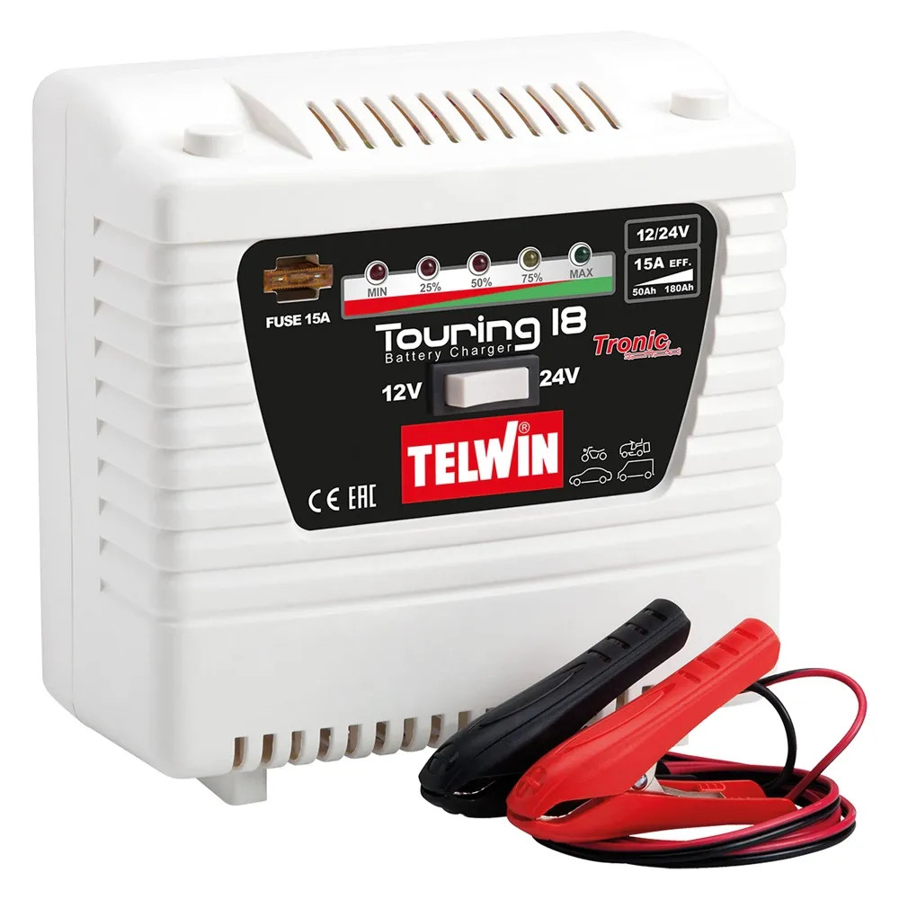 CARICABATTERIA 'TOURING 18' - TELWIN - Vista Principale