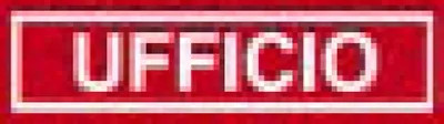 SEGNALETICA ADESIVA ROSSO "UFFICIO" - Senza Marca - Vista Principale