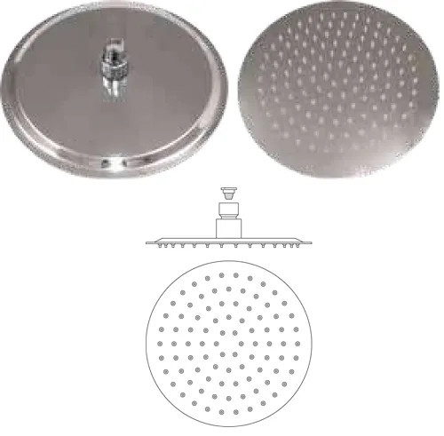 DOCCETTA GIUNTO ORIENTABILE TONDA ACCIAIO INOX - AMBROSIANA - Vista Principale