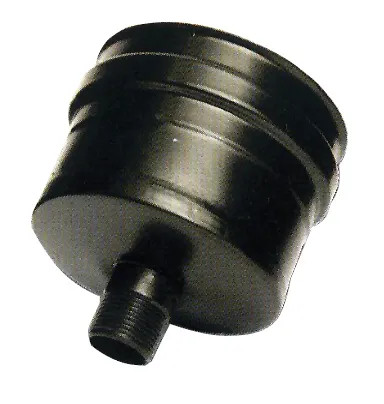 TAPPO ANTICONDENSA STUFA PELLET ACCIAIO INOX NERO - Senza Marca - Vista Principale