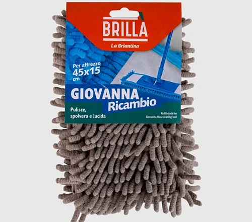 RICAMBIO SCOPA DOMESTICA MICROFIBRA - Senza Marca - Vista Principale