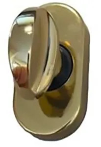 LIMITATORE DI APERTURA ROSETTA OVALE ORO - VI.TEL. - Vista Principale