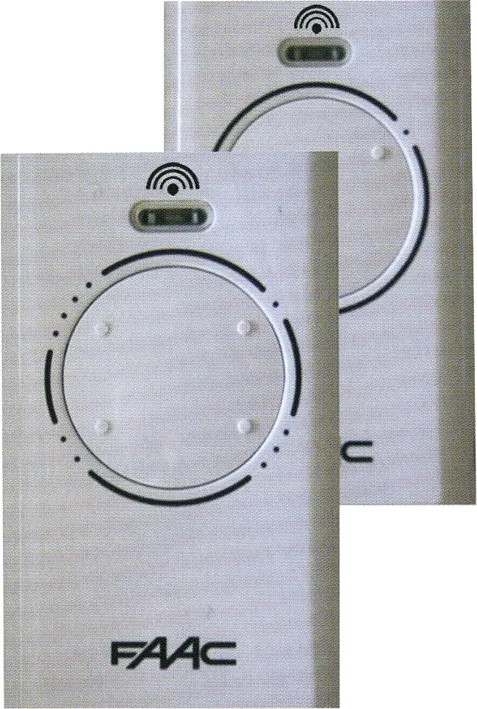 RADIOCOMANDO SICE FAAC XT2 868 - SICE - Vista Principale