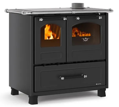 CUCINA A LEGNA 7.5 KW FAMILY 4.5 ANTRACITE - Nordica - Vista Principale
