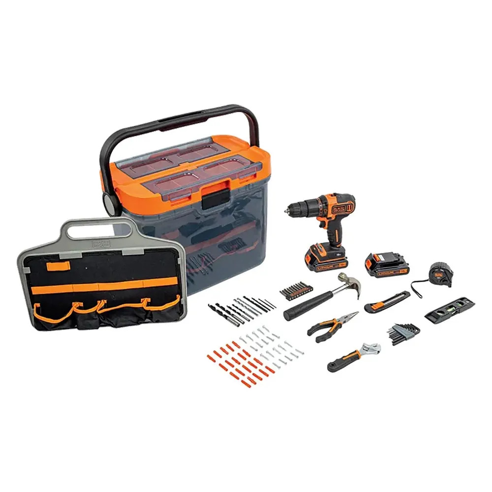 TRAPANO AVVITATORE A BATTERIA CON PERCUSSIONE - BLACK DECKER