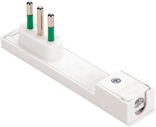 SPINA ULTRAPIATTA 2P + T 16A BIANCA FANTON - FANTON - Vista Principale