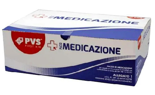 PACCO REINTEGRO CASSETTA PRONTO SOCCORSO - 2 buste garza sterile 18x40 cm - Vista Principale
