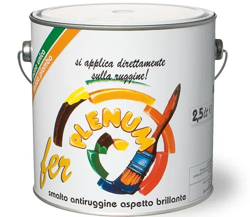 SMALTO FER-PLENUM BRILLANTE GIALLO SOLE - italchimica - Vista Principale