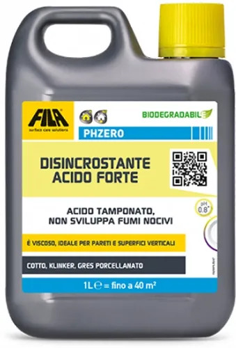 DISINCROSTANTE PAVIMENTI ACIDO FILA PH ZERO - FILA