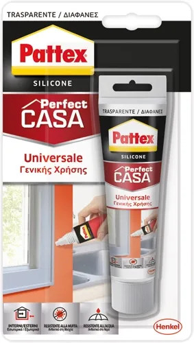 SILICONE PATTEX PERFECT CASA UNIVERSALE TRASPARENTE - HENKEL