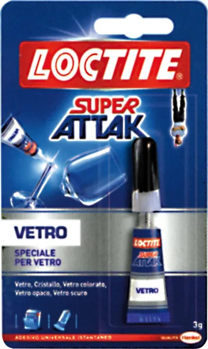 ADESIVO SUPER ATTAK VETRO - HENKEL