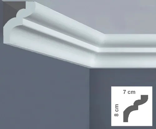 CORNICE SOFFITTO POLISTIRENE 2MT - BOVELACCI - Dettaglio 3