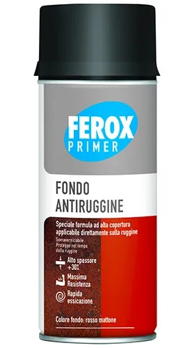 FONDO ANTIRUGGINE ROSSO SPRAY - AREXONS - Vista Principale