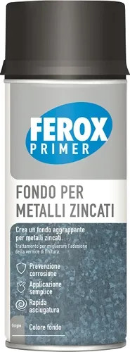 FONDO AGGRAPPANTE PRIMER SPRAY LAMIERA ZINCATA AREXONS - AREXONS - Vista Principale