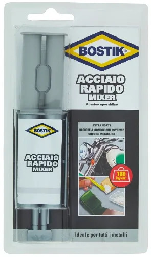 ADESIVO ACCIAIO RAPIDO MIXER BOSTIK - BOSTIK - Vista Principale