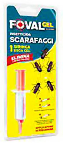 GEL INSETTICIDA PER SCARAFAGGI SIRINGA 5GR 'FOVAL GEL' KOLLANT - KOLLANT - Vista Principale