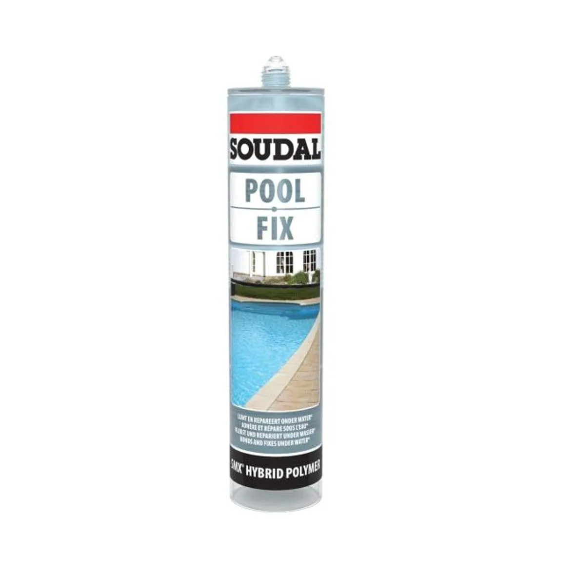 ADESIVO SIGILLANTE SOUDAL POOL FIX PER PISCINE - Senza Marca - Vista Principale