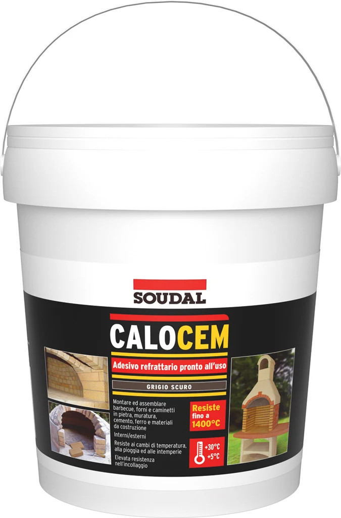 ADESIVO REFRATTARIO SOUDAL 'CALOCEM' - Senza Marca - Vista Principale