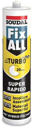 SIGILLANTE ADESIVO SOUDAL "FIX ALL TURBO" - Senza Marca - Vista Principale