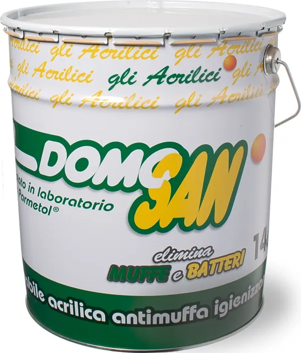 IDROPITTURA ANTIMUFFA DOMOSAN 13LT BIANCA - italchimica - Vista Principale