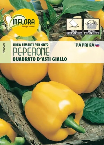 SEMI ORTO PEPERONE QUADRATO GIALLO - Senza Marca - Vista Principale