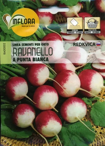 SEMI ORTO RAVANELLO A PUNTA BIANCA - CF. BUSTA - Senza Marca - Vista Principale