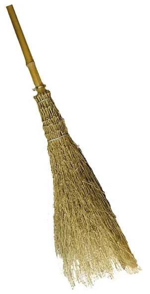 SCOPA IN BAMBOO CON MANICO - Senza Marca - Vista Principale