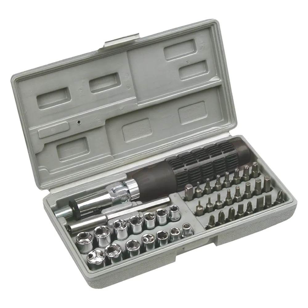 SET AVVITAMENTO CON INSERTI E BUSSOLE - TOPTOOLS - Vista Principale