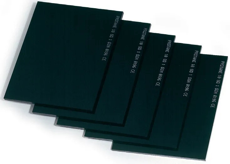 VETRO PER MASCHERA DIN11 75X98 PROTANE VERDE - Senza Marca - Vista Principale