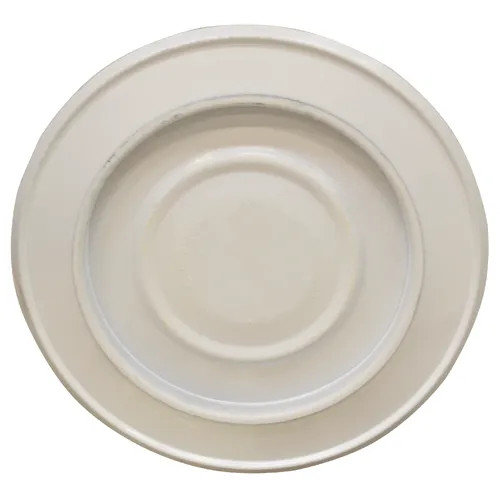ROSONE CON COPERCHIO TUBO STUFA BIANCO - SAVE - Vista Principale