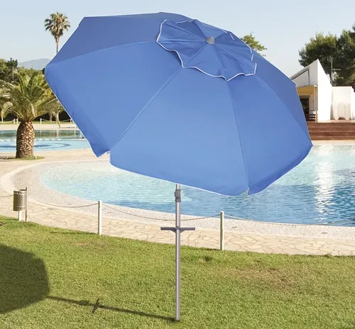 OMBRELLONE SPIAGGIA ALLUMINIO C/PICCHETTO POLY - PAPILLON - Vista Principale