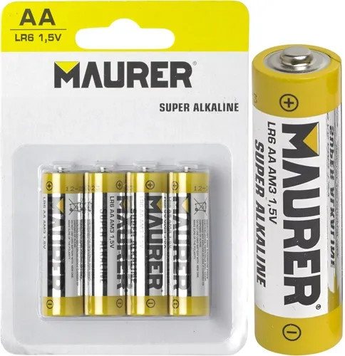 BATTERIE MAURER ALKALINE STILO ULTRAPOWER - MAURER - Vista Principale