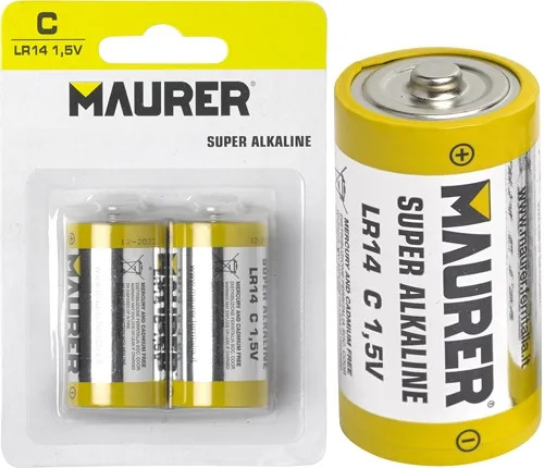 BATTERIE MAURER ALKALINE 1/2TORCIA - MAURER - Vista Principale